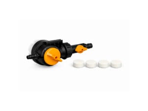 Batavia zeepdispenser met 4 zeeptabletten voor Twin Brush