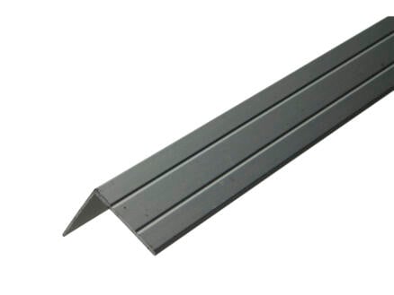 Arcansas zelfklevende trapneus 1,8m 25x20 mm geanodiseerd aluminium mat 1