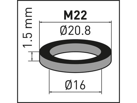 Neoperl ziften met dichtingen voor perlator M22 2 stuks 1