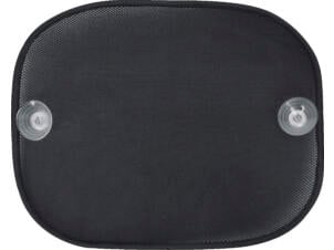 Carkids zonnescherm 21,8x18,4 cm zwart 2 stuks