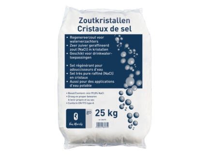 Van Marcke go zoutkristallen voor waterverzachters 25kg